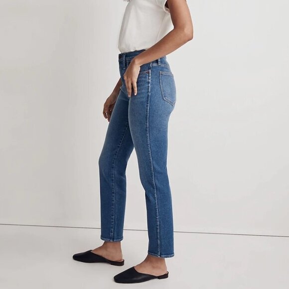 Madewell Stovepipe Jeans in Leaside Wash - Size 28 - Picture 3 of 14
